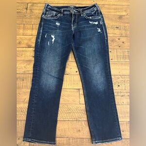 Silver‎ Suki Capri Women's Jeans - Size 27x22.5